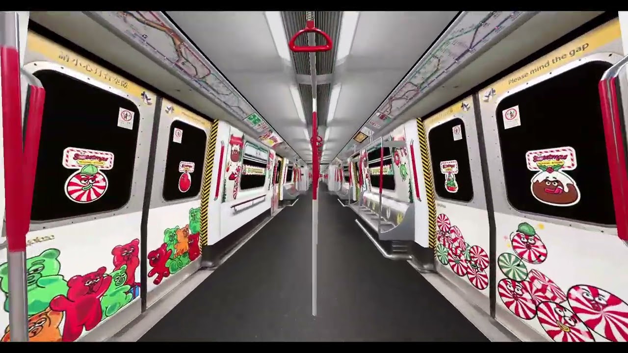(平安夜提早下繁，太古 Sweetmas Cityplaza🎄🎄) Openbve A239/A212 ISL