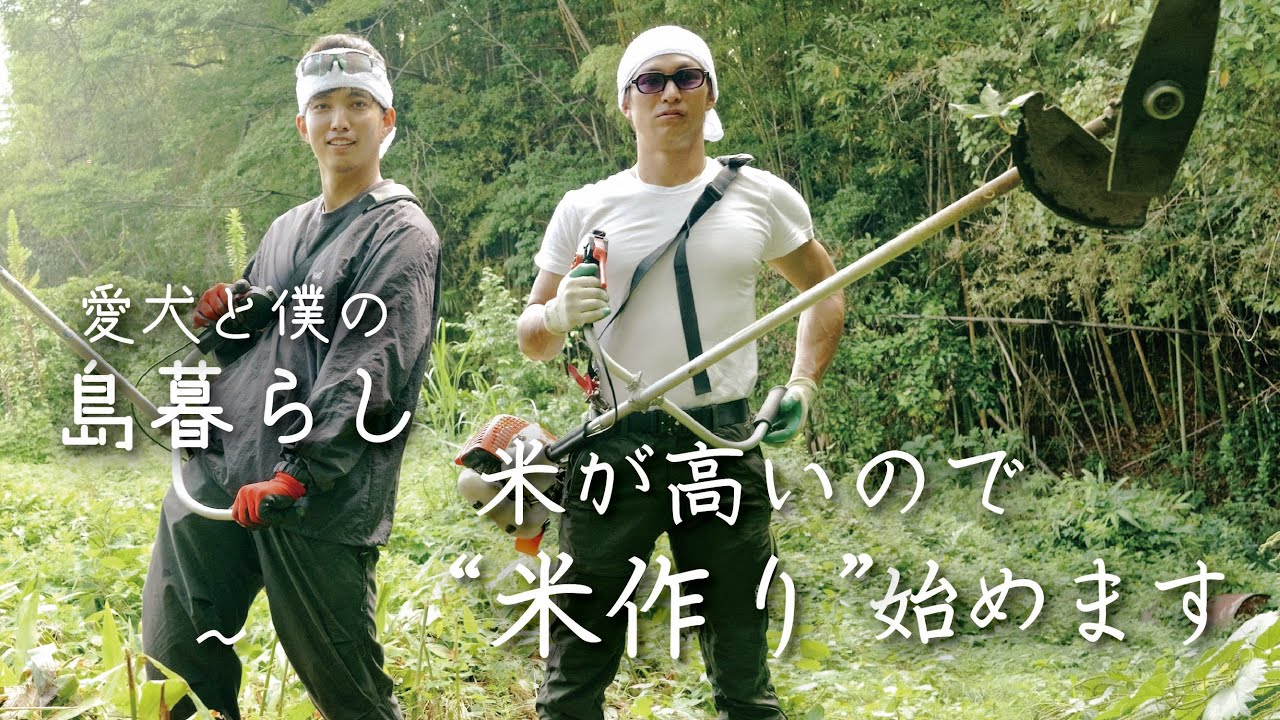#31 受け継いだ耕作放棄地で米作り ～ 草刈り編 ～ 米が高いので