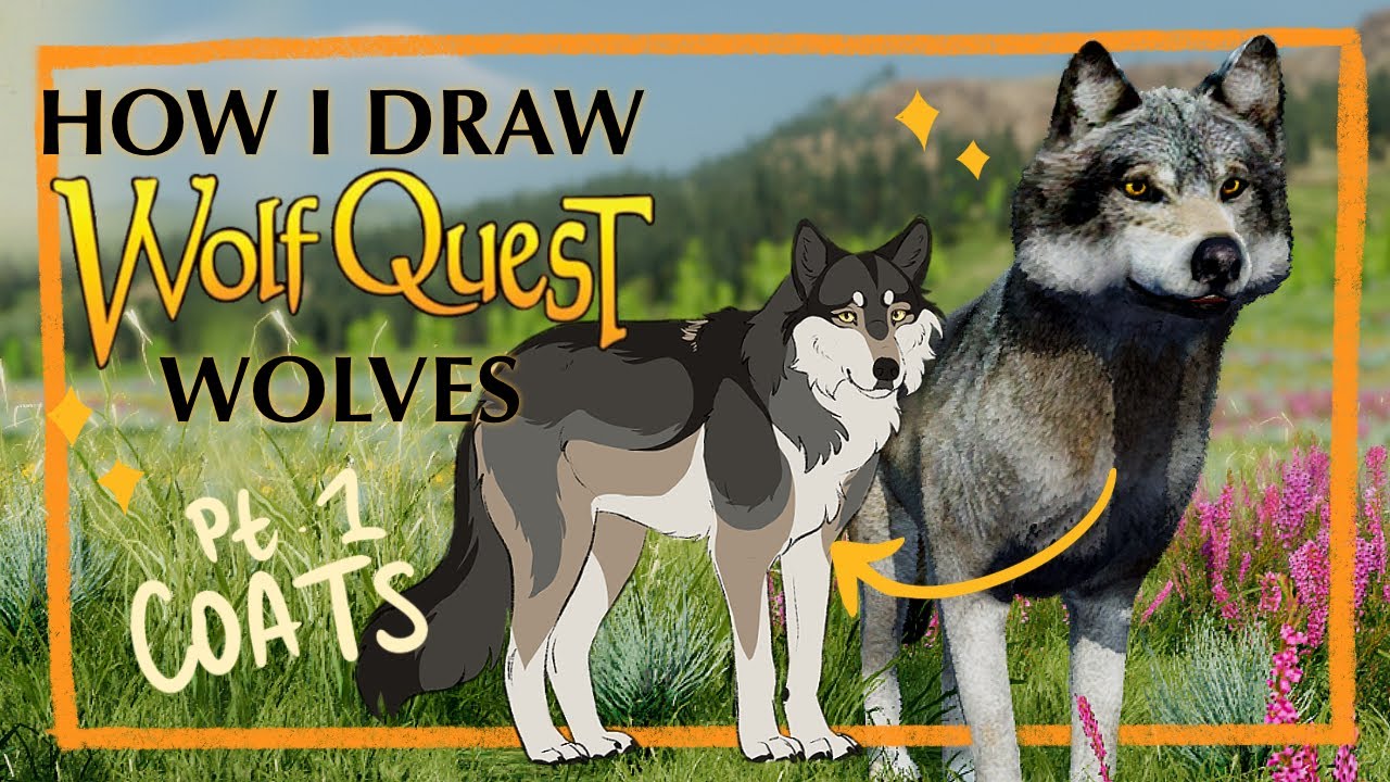 Как я создаю персонажей WolfQuest, часть 1