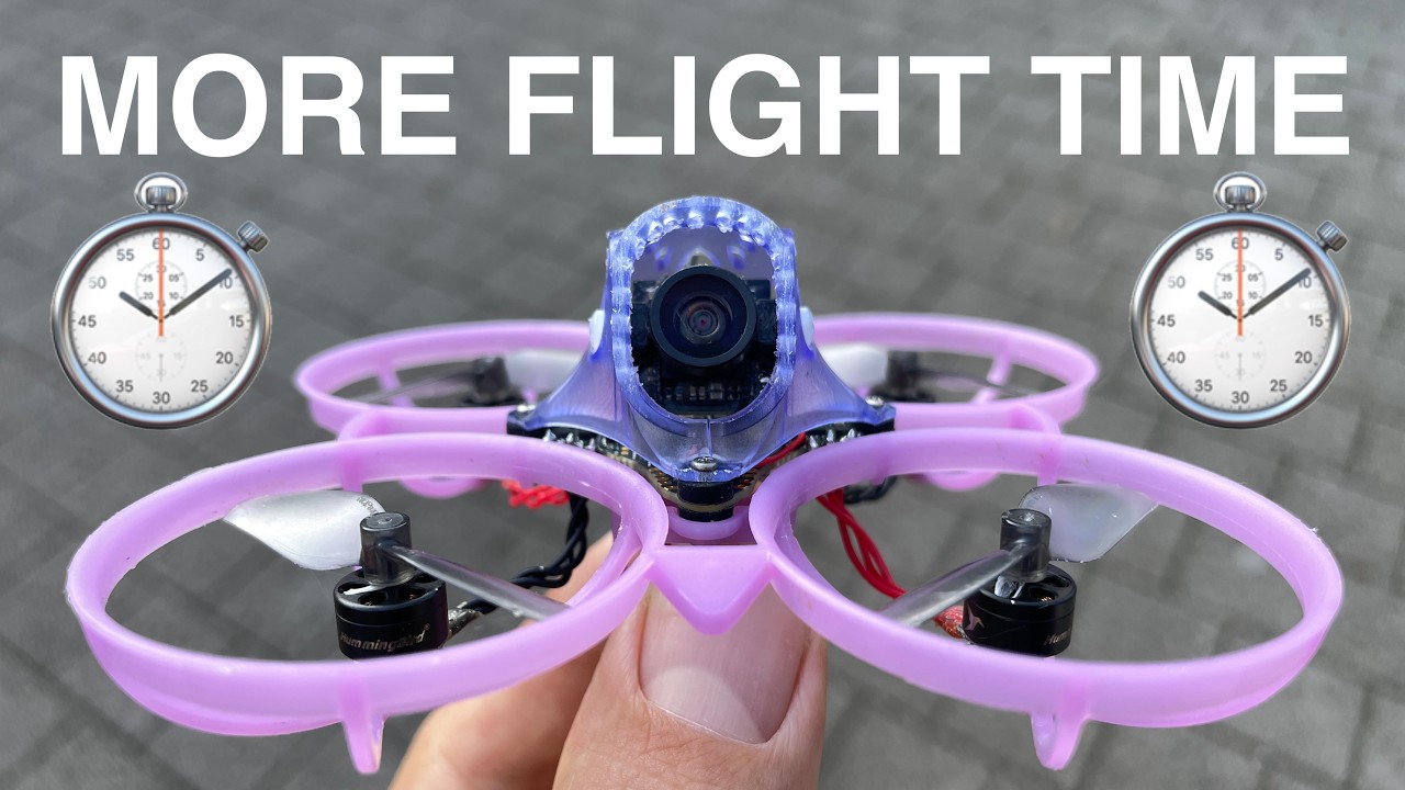 65mm to 75mm Tiny Whoop Conversion | NewBeeDrone HummingBird V4 65mm to 75mm Conversion | 702 Motors