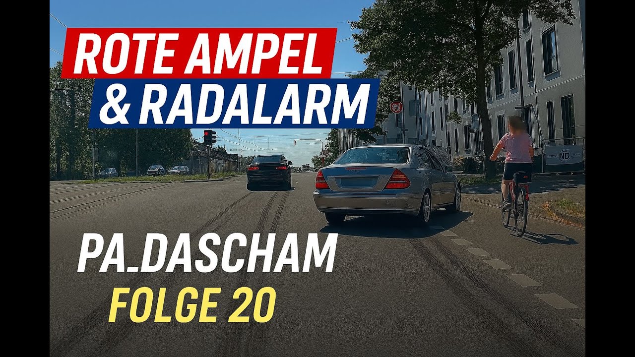 Rote Ampel & Radalarm | PA_Dashcam | Folge 20 #dashcam #dashcamgermany