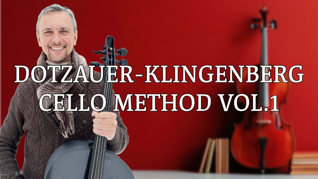 Dotzauer - Klingenberg Cello Method no. 22 - 23 | 4 strings exercises