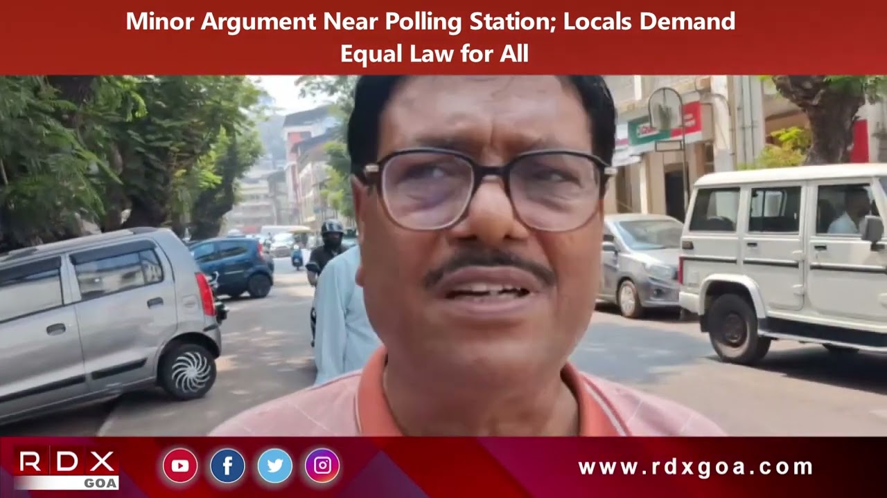 Minor Argument Near Polling Station; Locals Demand Equal Law for All