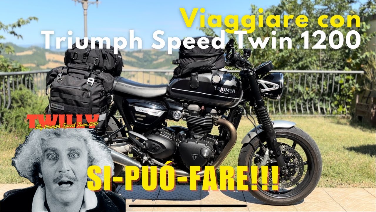3 Set-up di viaggio per la tua Triumph Speed Twin 1200!