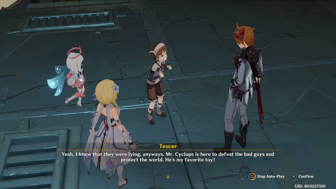 CHILDE SCOLDS TEUCER Genshin Impact CUTSCENE