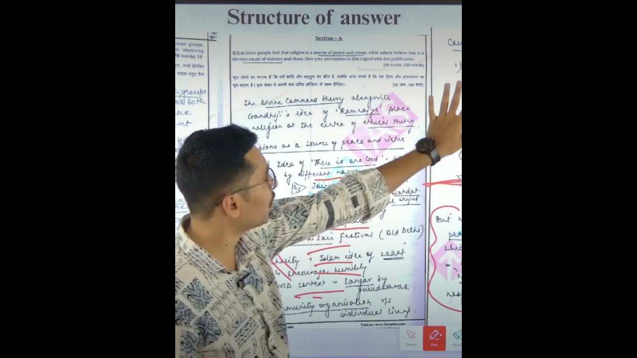 UPSC mains Answer structure | Panchajanya IAS | IAS in Kannada