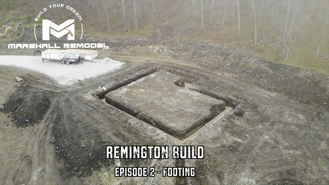 Building a Post Frame Home | Footing For Post Frame Home | Ep2