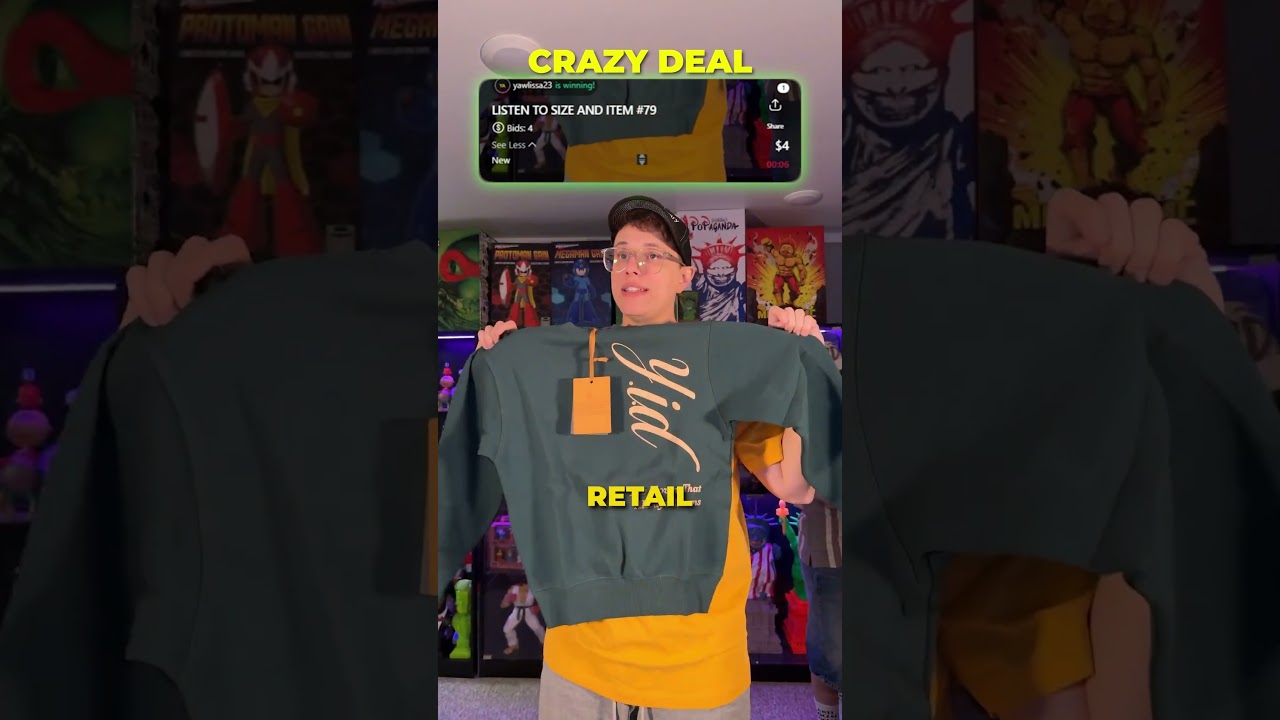 Live Auction | Crowneck SweatShirt 