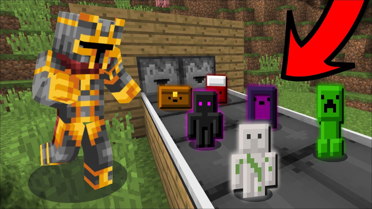 Minecraft INVENTORY PETS CONVEYOR BELT DROPPER MOD / FIND THE BEST PET TO HAVE IN MIENCRAFT !! Mods