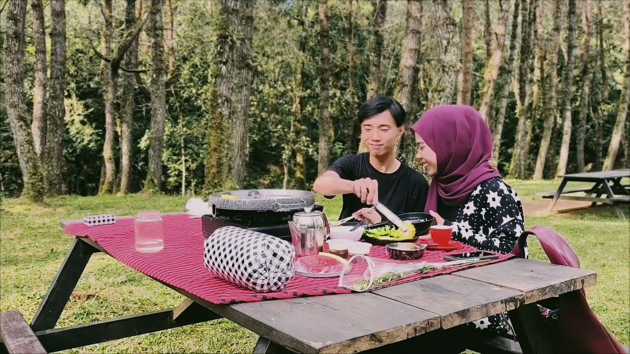 piknik di junglemilk lembang
