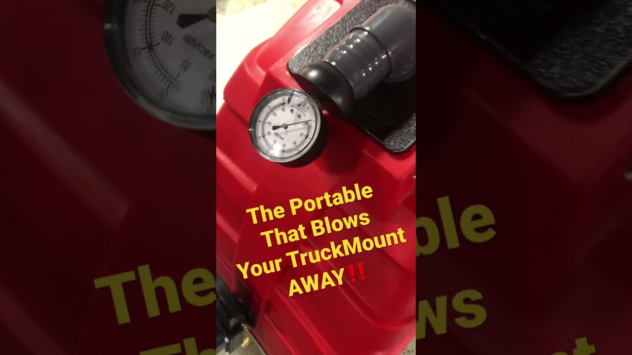 The Portable That Blows Your Truck Mount AWAY‼️#shorts #shortsvideo