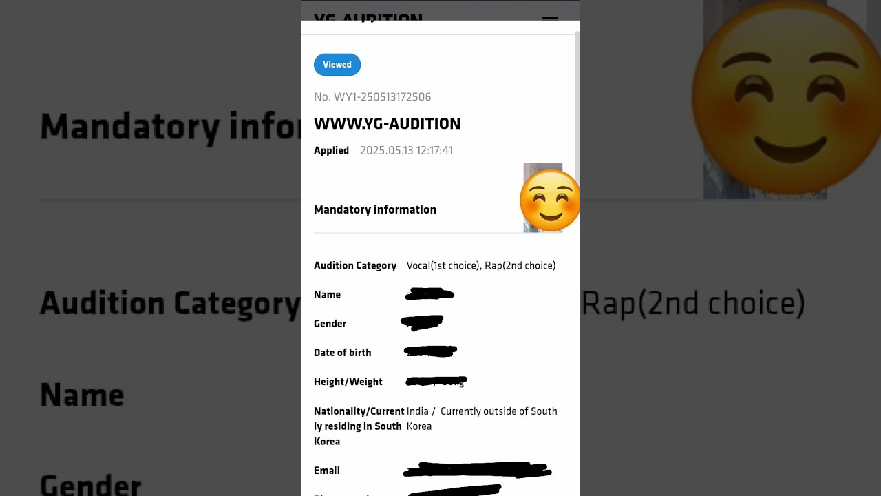 yg audition 2025 (they watched my audition overnight) 💗☺#ygentertainment #blackpink #babymonster #y