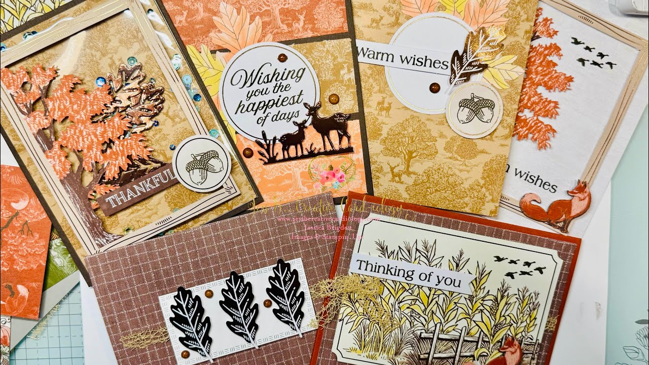Stampin’ Up! Fall For Toile: сентябрь 2025. Альтернативные проекты для бумажных тыкв. Часть 2