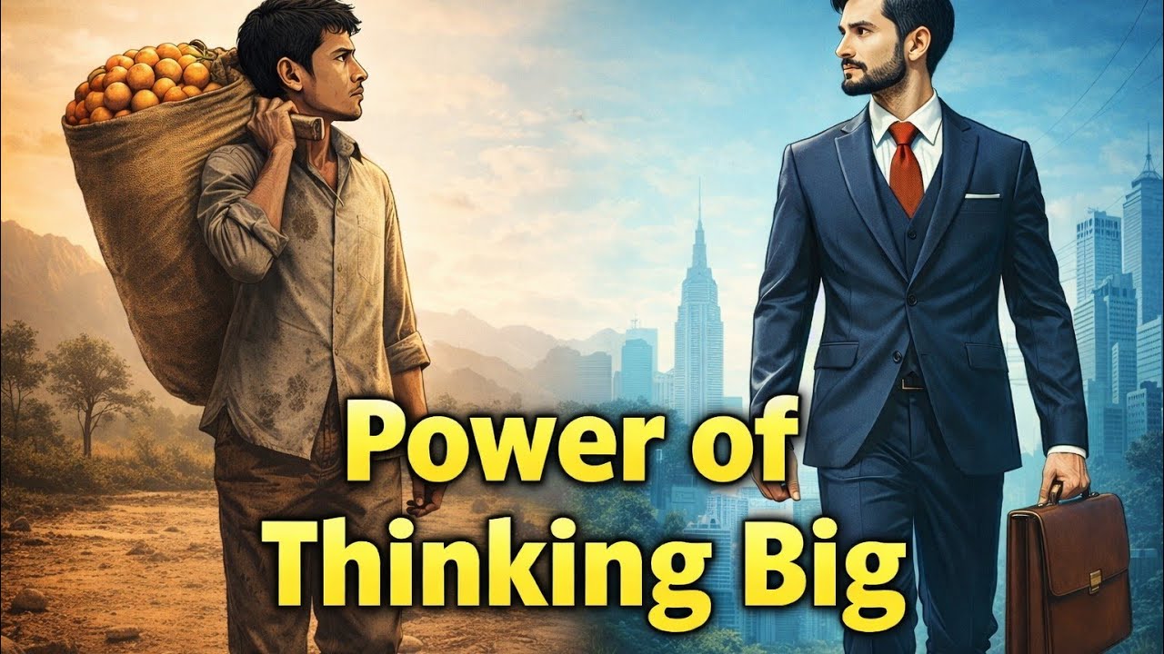 Power of Thinking Big | Change Your Mindset, Change Your Life