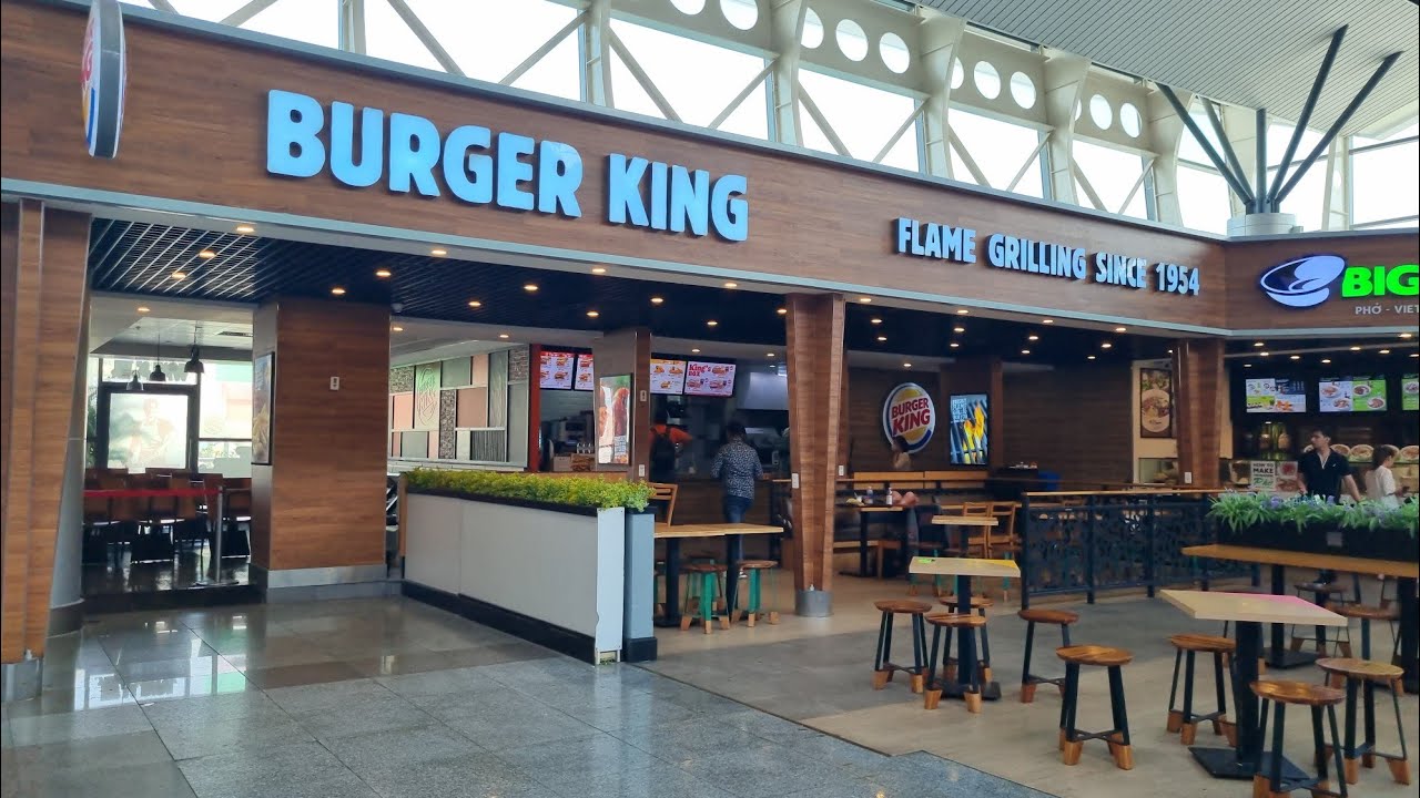Burger King, Da Nang Airport, Vietnam