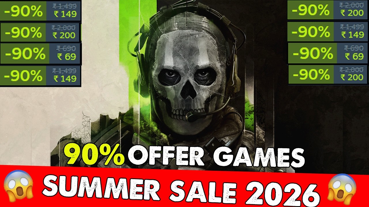 90% offer games Steam Summer Sale 2026 Part 2🔥தமிழ்