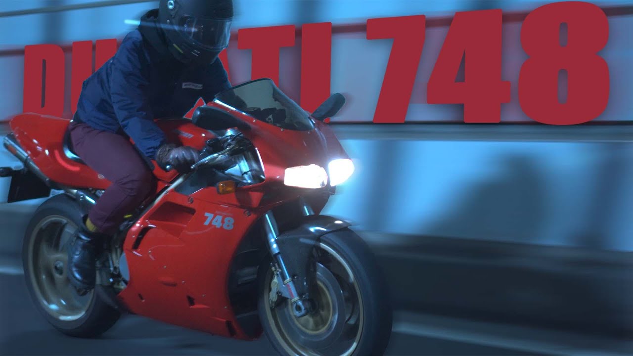 DUCATI 748 Monoposto / Exploring Tokyo Nights【MV】