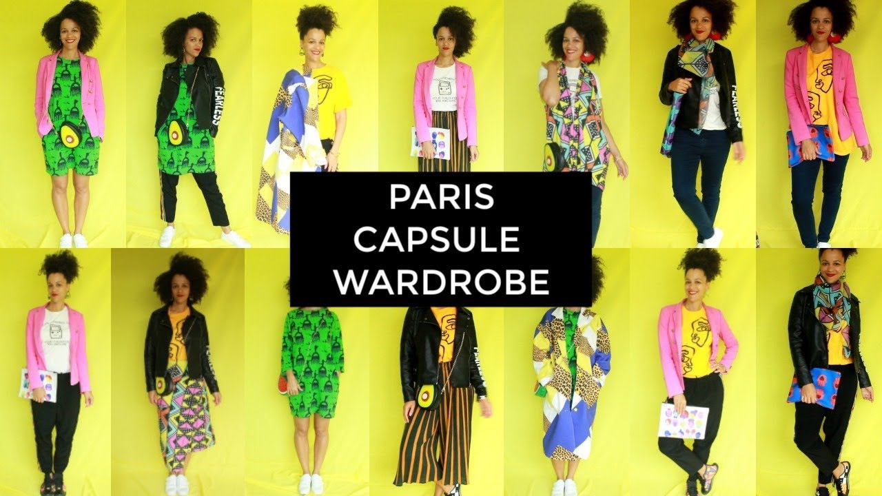 🇫🇷 13 ITEMS = 28 OUTFITS WITH SNEAKERS | LOOKBOOK | #Paris CAPSULE WARDROBE 🇫🇷
