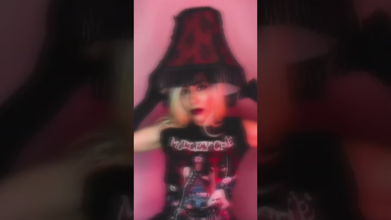 Lampshade hat