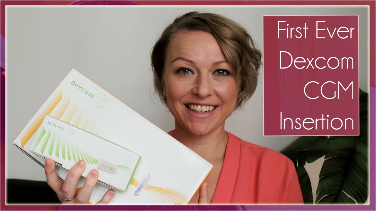 Inserting my first Dexcom G5 CGM Sensor