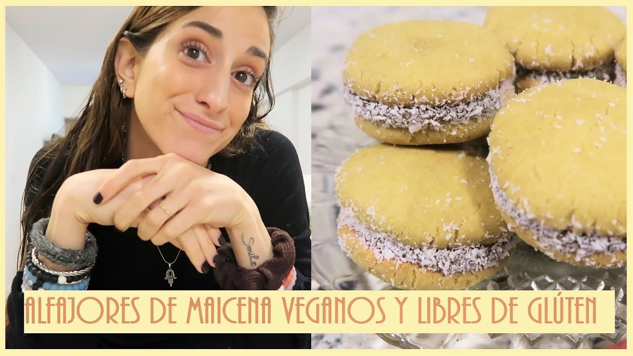 ALFAJORES DE MAICENA VEGANOS Y SIN GLUTEN
