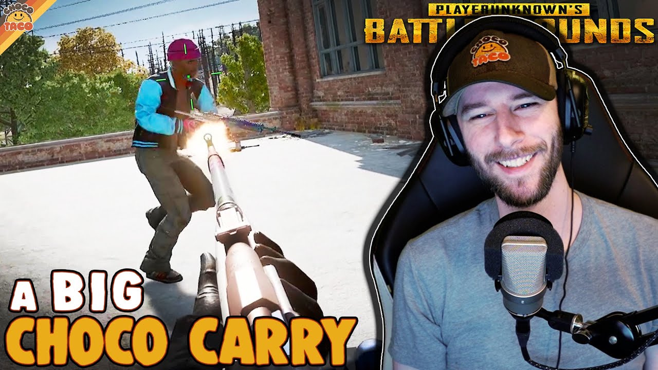 Большой шоколадный носитель при участии HollywoodBob | chocoTaco PUBG Duos Gameplay