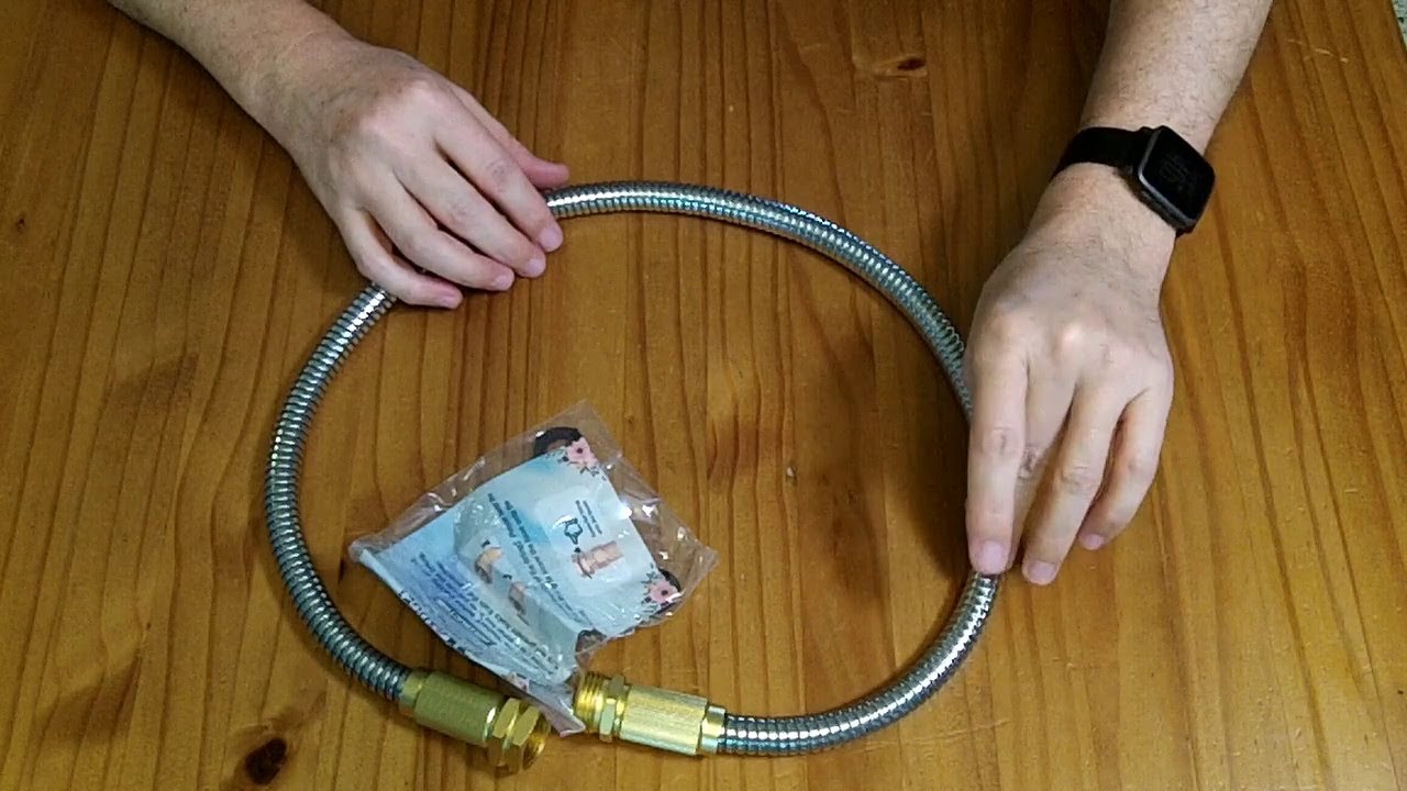 Review: 360 gadget 3ft 304 stainless garden hose extension $15