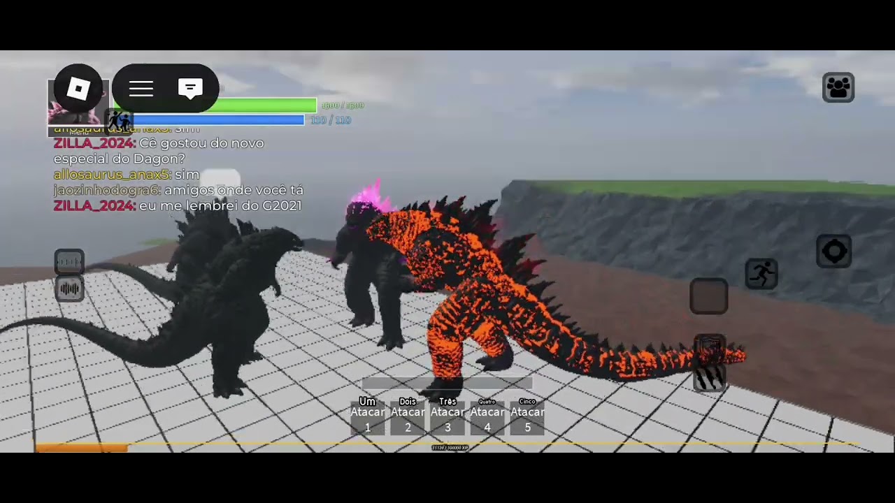 gameplay de thermo Godzilla mais zilla_2024