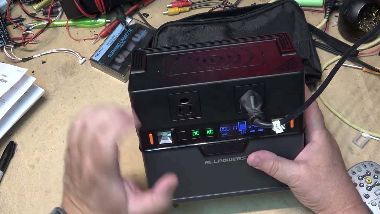 AllPowers S300 Portable Power Station Tear Down and Overload Test