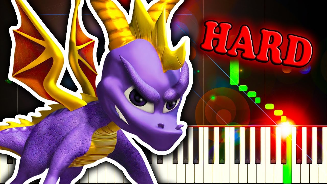 SPYRO 3 THEME - Piano Tutorial