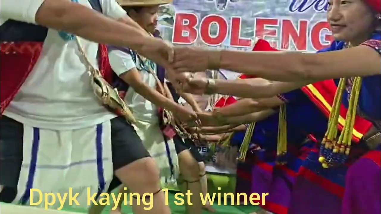 Dpyk kaying performing Folk Dance at Siang unying Boleng 2026