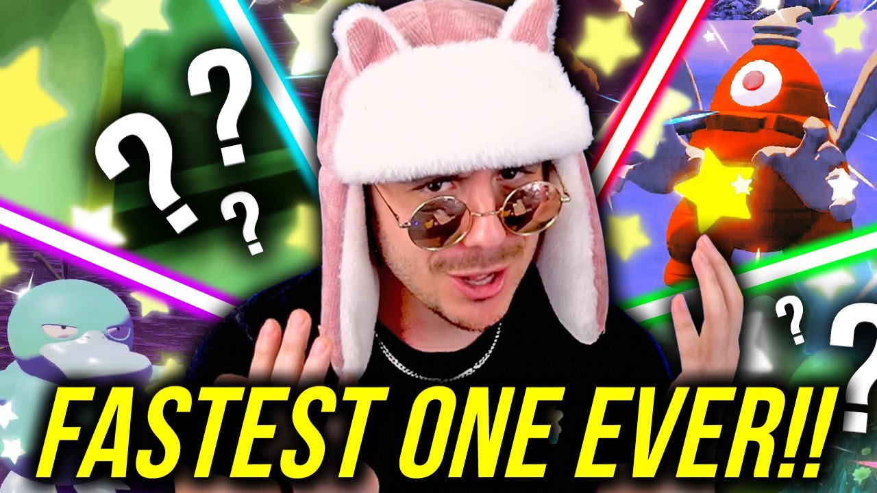 First to 5 Random Shinies WINS!! (1 Per Area) Map Quest 6 w/ 