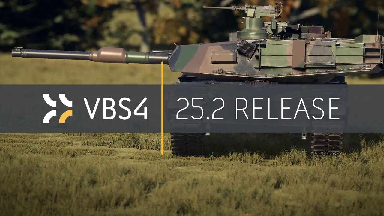 VBS4 25.2 — последняя версия программного обеспечения от OneArc