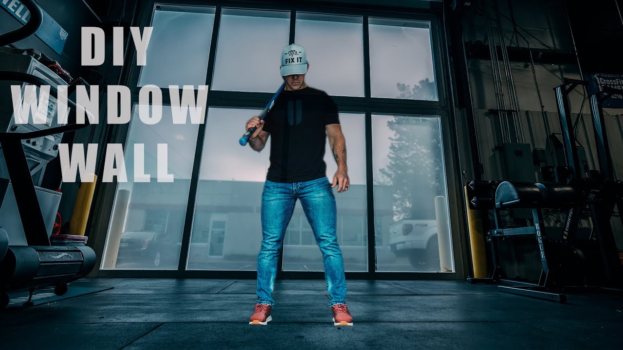 HOW TO BUILD A WINDOW WALL  |  DIY CONSTRUCTION