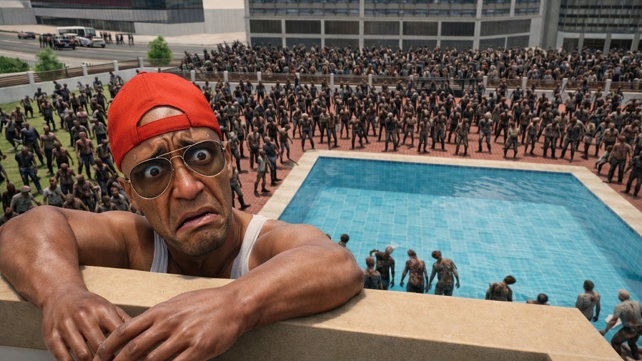 Franklin Vs 1000 Zombies 😰 Indian theft auto simulator 