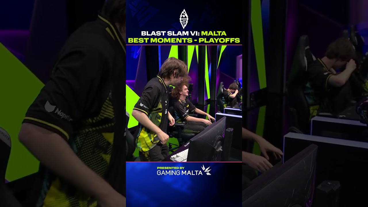 BEST MOMENTS 🍿👀 | BLAST SLAM VI: Malta Playoffs - Presented by  @gamingmalta