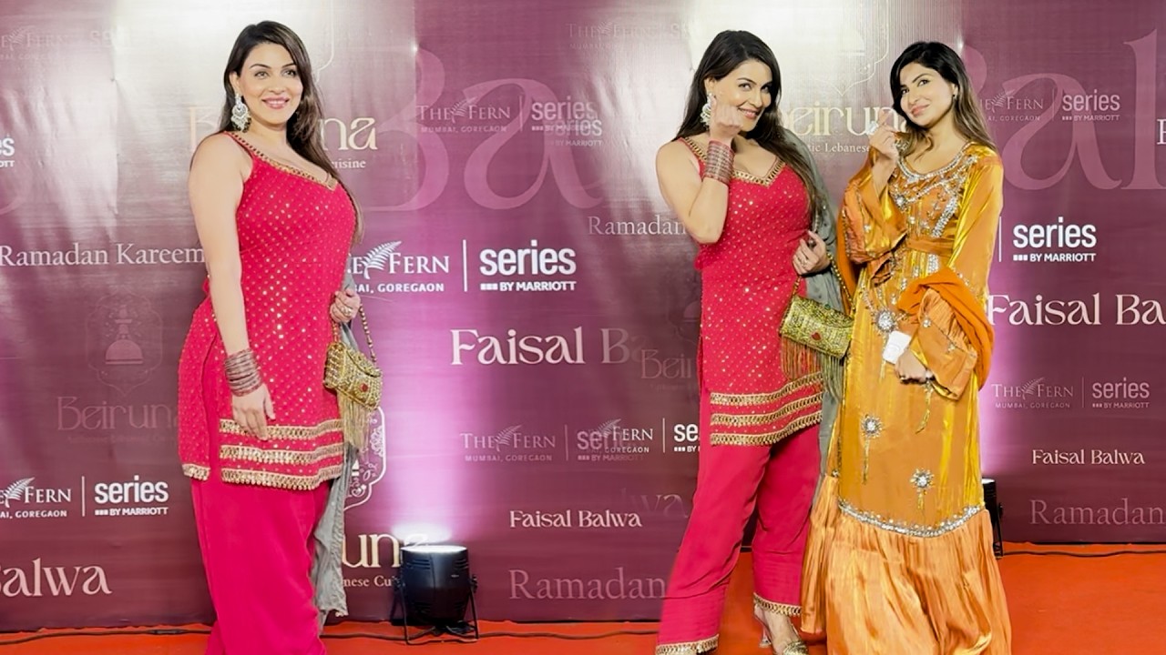 Yamini Malhotra And Sana Sultan Khan Share Fun Moments At Beiruna’s Iftaar Party In Mumbai