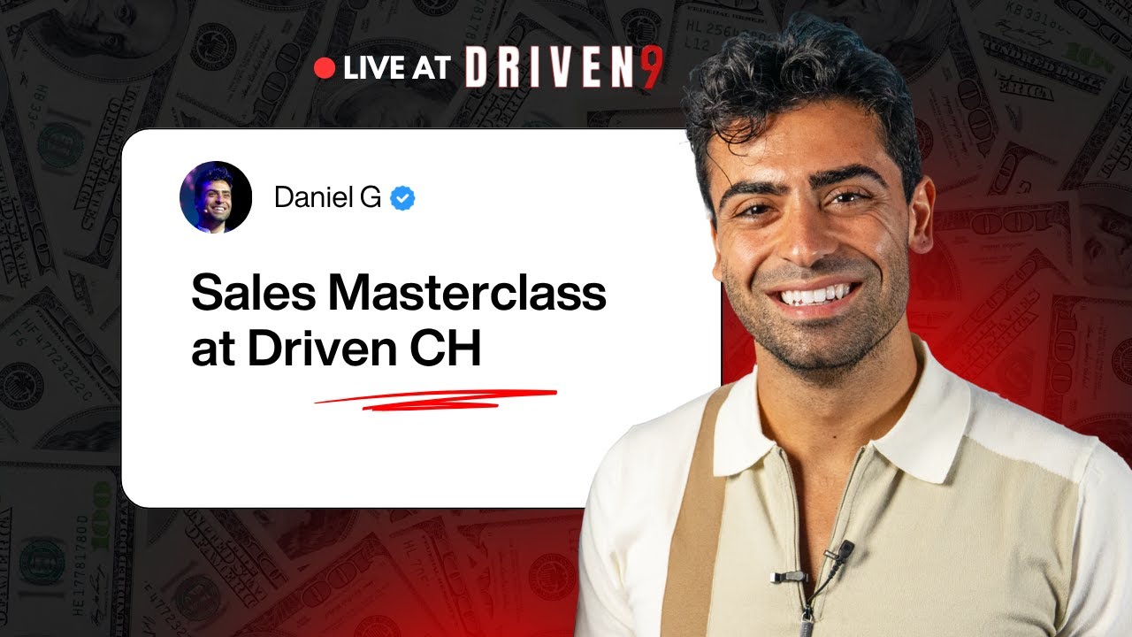 World’s #1 Sales TRAINER Steps Onto the Driven 9 : Daniel G | Sales Strategy & Entrepreneur Mindset