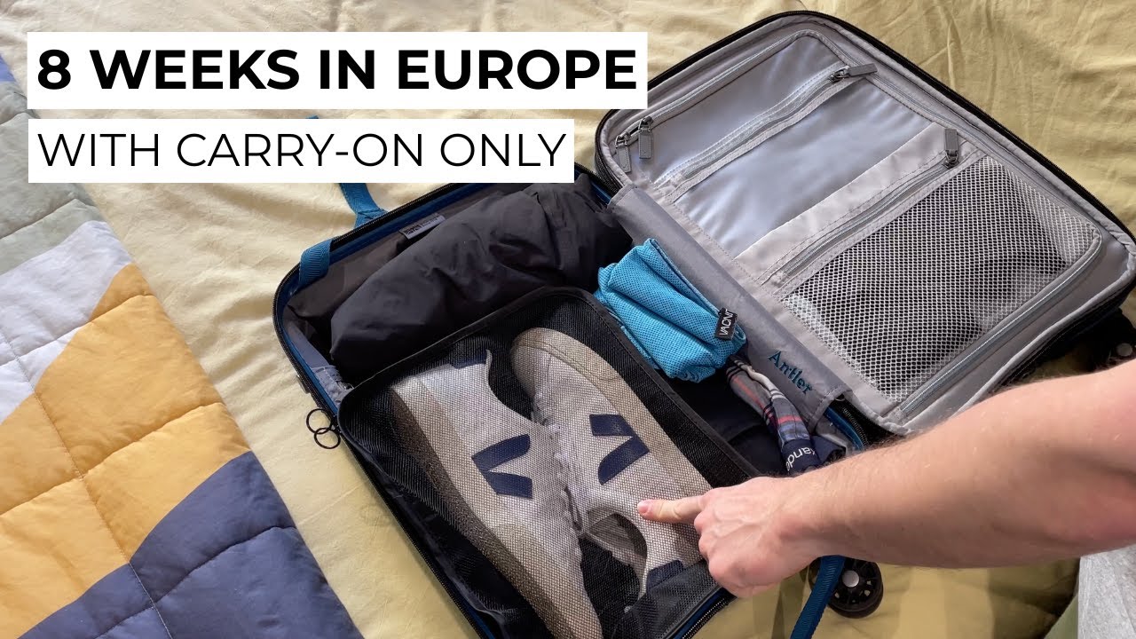 Minimalist Packing | Carry-On Only for 8 weeks in Europe