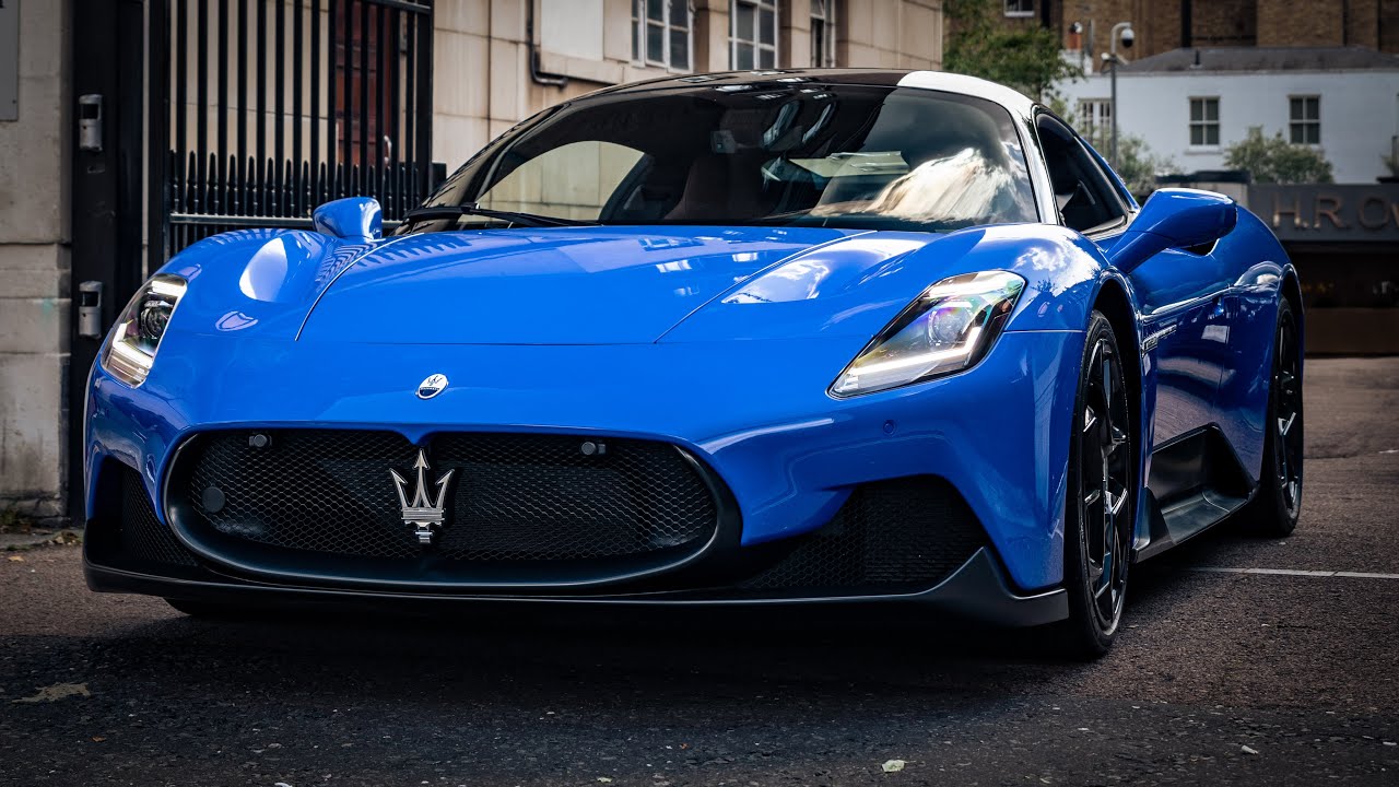 FIRST Maserati MC20 Driving in London!!!