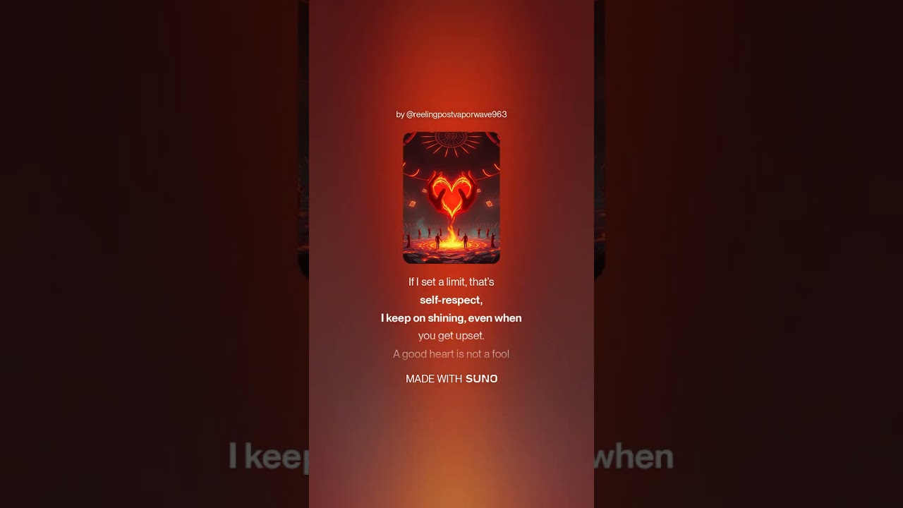 🔥“A GOOD HEART IS NOT A FOOL UNIVERSAL FIRE”  Artist  King Graw Domingo 🔥