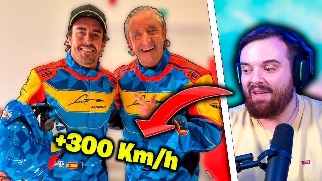🤣🔥 IBAI reacciona a PEDREROL y FERNANDO ALONSO a +300km/h *muchas risas*