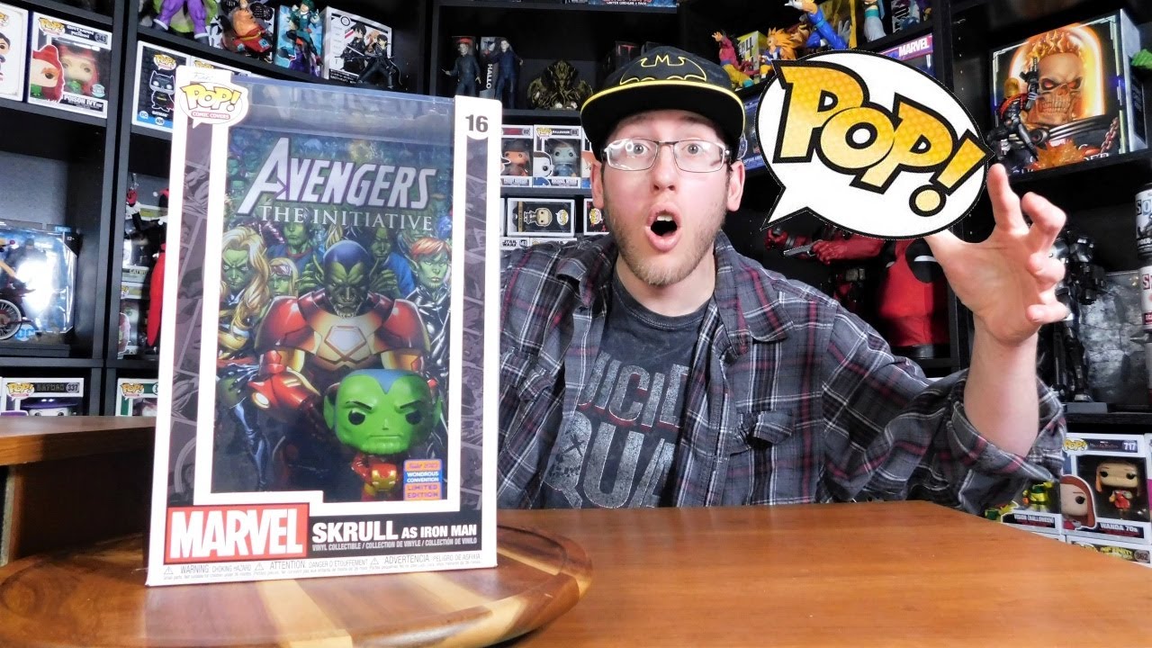 Skrull as Ironman Funko pop comic cover wonder con exclusive