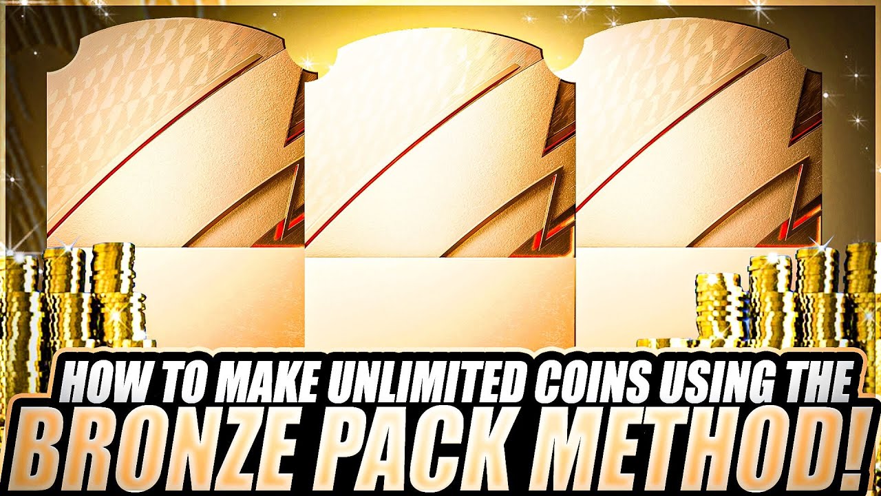 HOW TO MAKE UNLIMITED COINS IN FIFA 22 USING BRONZE PACK METHOD! EASIEST WAY TO MAKE COINS ON FIFA!