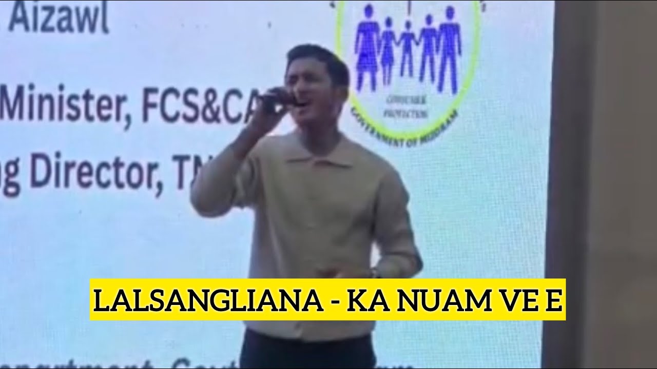 LALSANGLIANA - KA NUAM VE E || 📍ATI Auditorium, MINECO, Aizawl