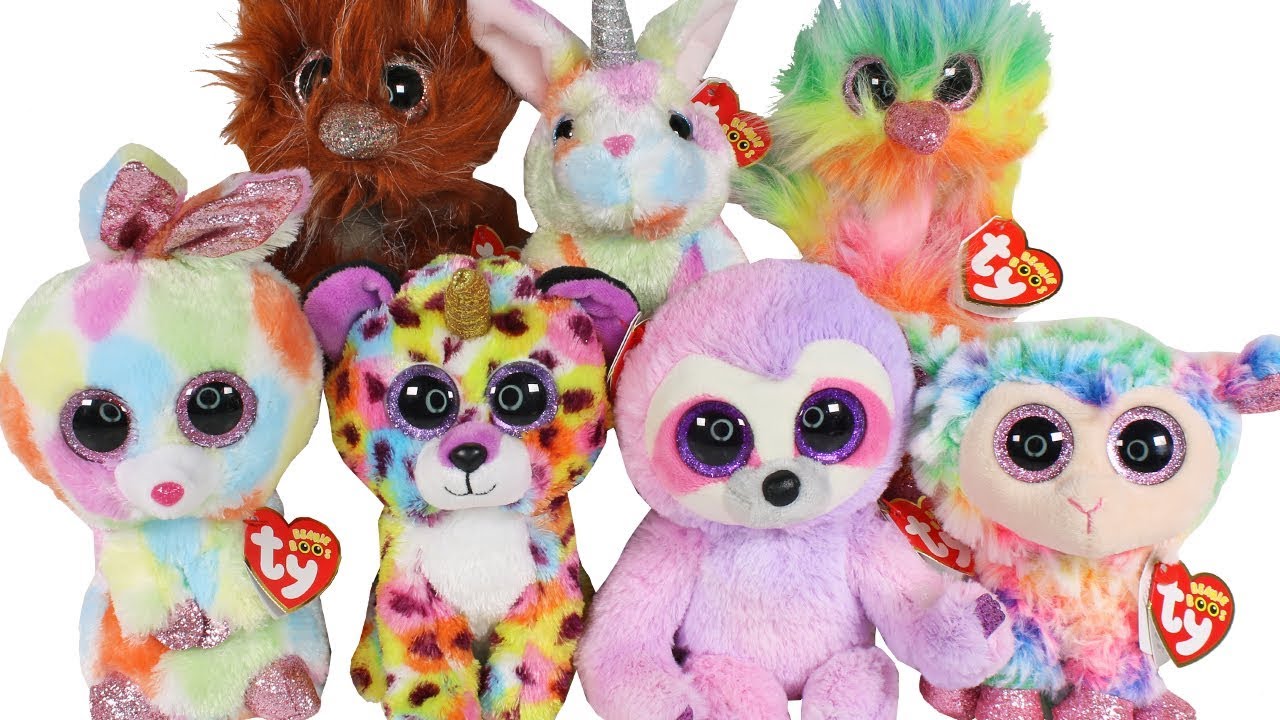 BRAND NEW 2019 TY Beanie Boos Haul Unboxing Toy Review TY Beanie Boo Plush
