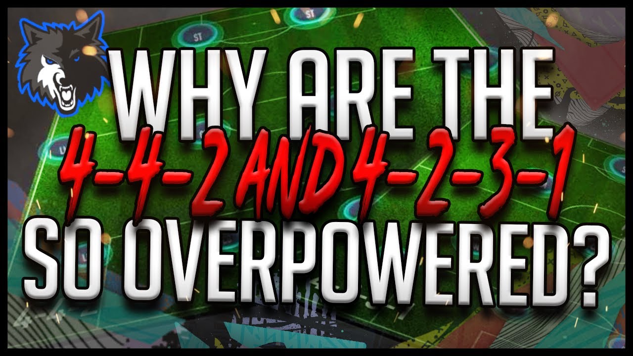 WHY ARE 442 AND 4231 OVERPOWERED? BEST FIFA 20 CUSTOM TACTICS AND FORMATIONS - FIFA 20 ULTIMATE TEAM