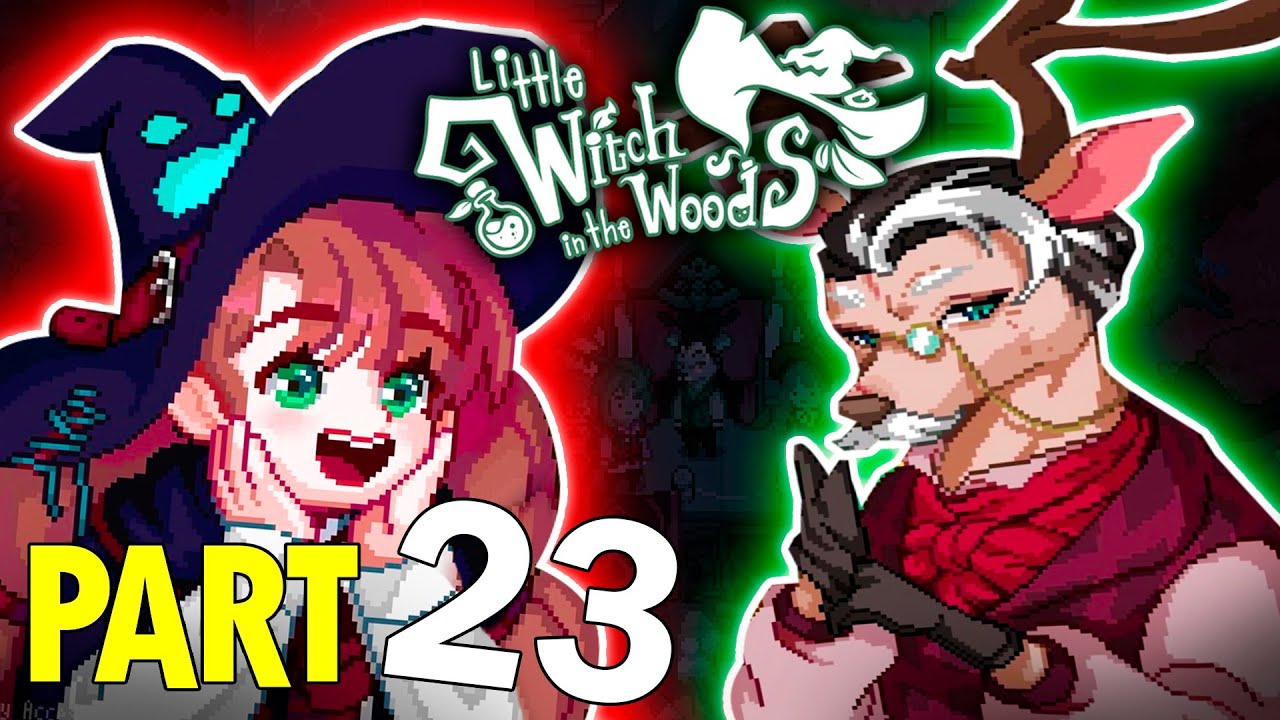 Meeting the New Villager Alvin and... AnOtHeR WITCH?! └(・。・)┘ Little Witch in the Woods
