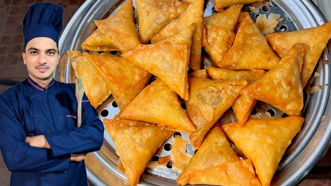 Keema Samosa Recipe|Qeema Samosa With Easy Folding Technique|