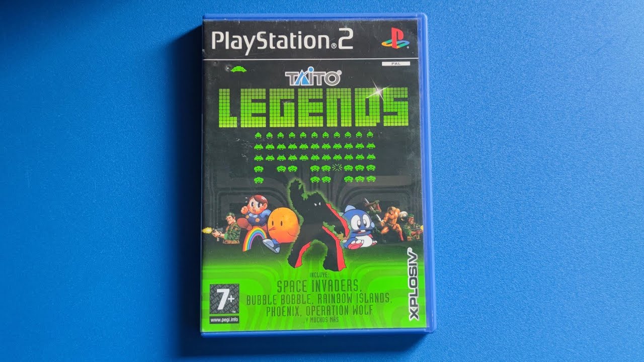 🎮 Taito Legends Playstation 2 PS2 Pequeño gameplay